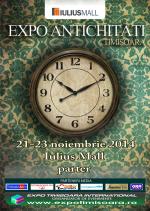 Expo Antichități Timișoara, ediția a LXXXV-a, Iulius Mall, parter, 21-23 noiembrie